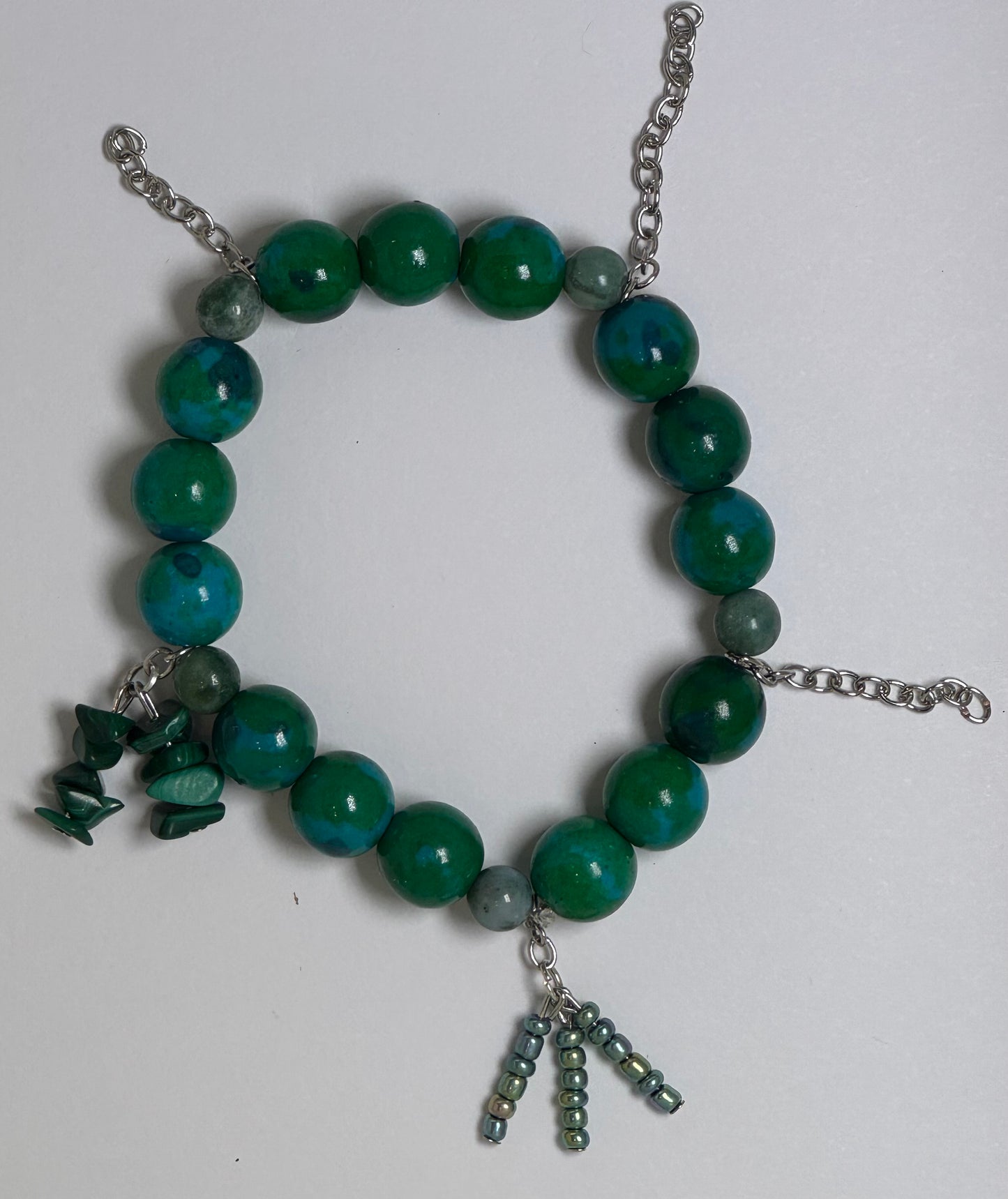 Malachite & Aventurine Bracelet