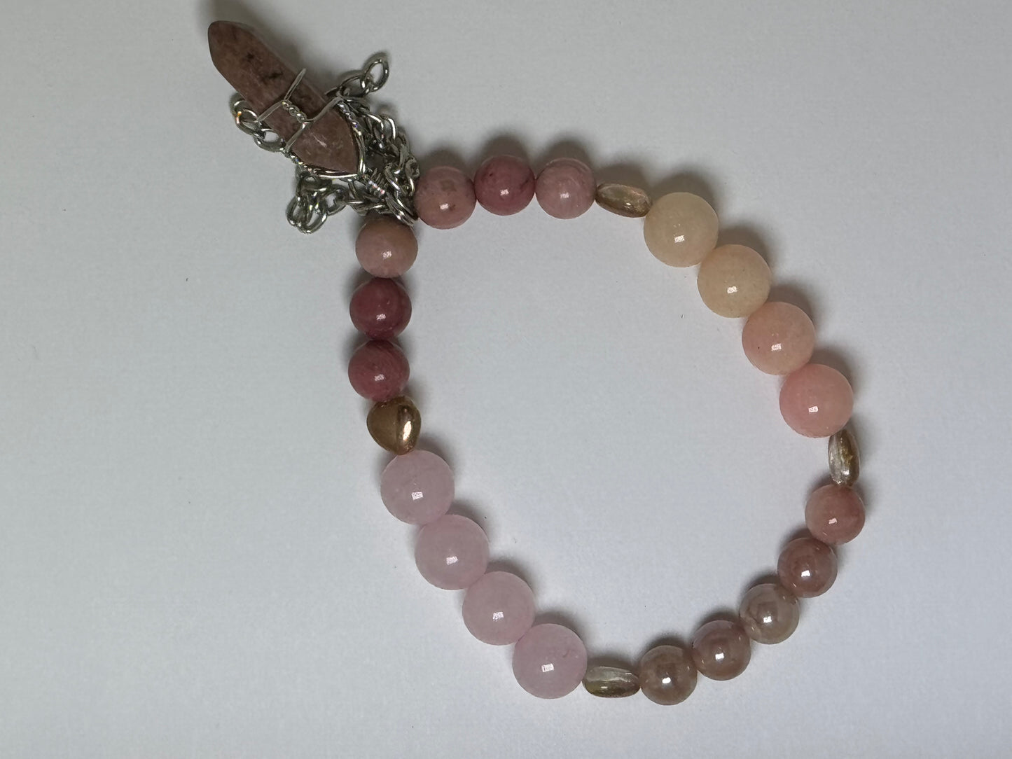 Rose Quartz, Agate & Rhodonite