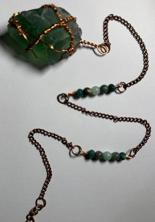 Fluorite Sun Catcher